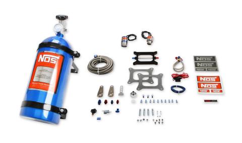 Big Shot Nitrous System (Holley 4150 Flange) 4 Bbl 190-300 Hp With 10 Lb Bottle NOS