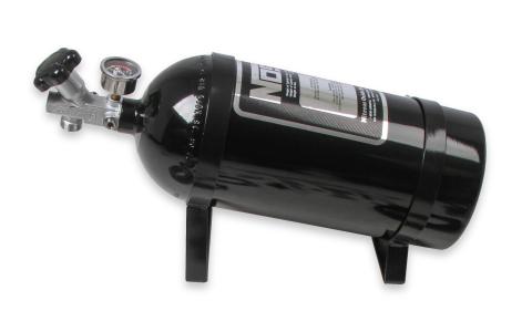 Powershot Wet Basic Nitrous Kit Without Injector Plate Black Fits Holley 4150 And Carter Afb (Late) Injector Plate Not Included Includes Black 10 Lb Bottle NOS