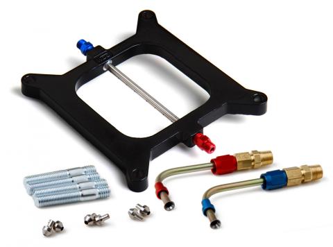 Super Powershot Injector Plate Super Powershot Injector Plate W/Jets & Plumbing Holley Square Bore V8 NOS