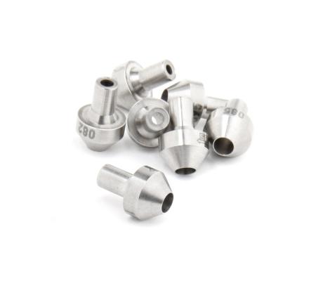 Big Shot Nitrous Flare Jet Pack Stainless Steel Package Of 7 Includes 1 Each Of Sizes 67,73,76,82,85,95,102 NOS