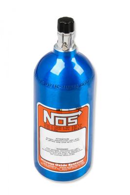 Nitrous Bottle 2.5 Lb Nitrous Bottle W/ Blue Finish & Mini Hi-Flo Valve NOS