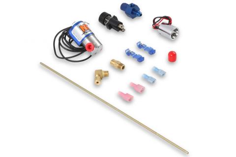 Ntimidator Illuminated Led Nitrous Purge Kit Ntimidator' Illuminated Blue Led Nitrous Purge Kit Nitrous Kits W/-4An Feed Line NOS