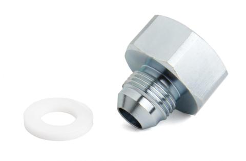 Nitrous Bottle Nut & Washer -8An Nitrous Bottle Nut Adapter & Ptfe Washer NOS