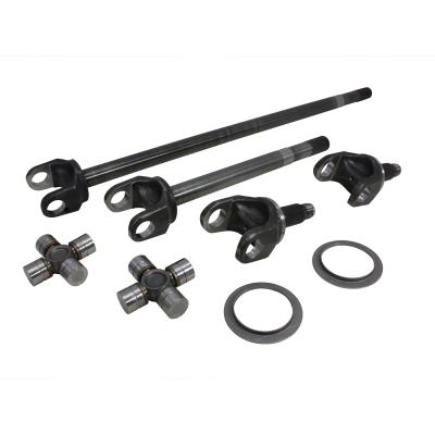 Chromoly Front Axle Kit Chrylser 9.25 Diff 33/35 Spline 1555 U-Joints 9.25 Chy '10-'13 4340 Front Axle Kit W/ 1555 U/Joint 33 Spline Inner& 35 Spline Outer Yukon Gear