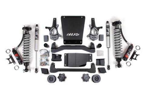 4 Inch Lift Kit FOX 2.5 Performance Elite 2 Inch Coil-Over 07-14 Avalanche, Suburban, Tahoe, Yukon 1500 4WD