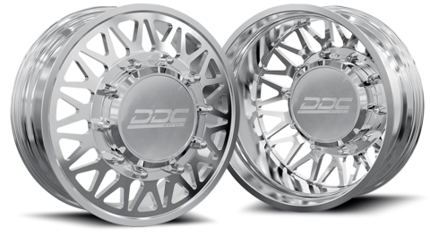 Dually Wheels The Mesh Forged 20x8.25 8x170 Polished 99-04 Ford F-350 DDC Wheels