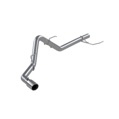 Aluminized Steel 3 Inch Resonator Back Single Side Exit 2021-Up Ford F-150 PowerBoost Hybrid 3.5L MBRP