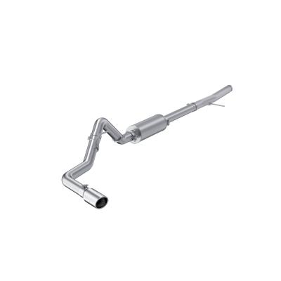 2024 Ford Ranger 2.3L Ecoboost Armor Lite Aluminized Steel 3-Inch Cat-Back Single Side Exit with Polished Tip MBRP