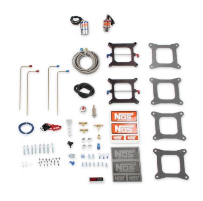 Cheater 2X4 Holley 4-Bbl / Carter Afb Cheater Nitrous System V8 Dual Holley 4 Bbl / Dual Carter Afb (Late) 4 Bbl 150-250 Hp With 10 Lb Bottle NOS