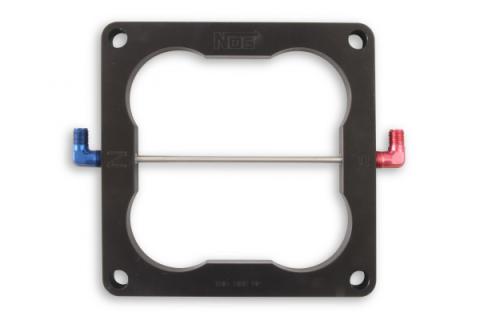 Pro-Shot Fogger Upgrade Kit Cheater Nitrous System Dual 4500 Holley Flange Dominator Flange X 2 Does Not Include Bottle NOS