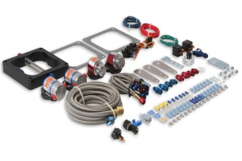 Pro 2 Stage Plate System Dual Stage Big Shot Nitrous System V8 Dominator NOS