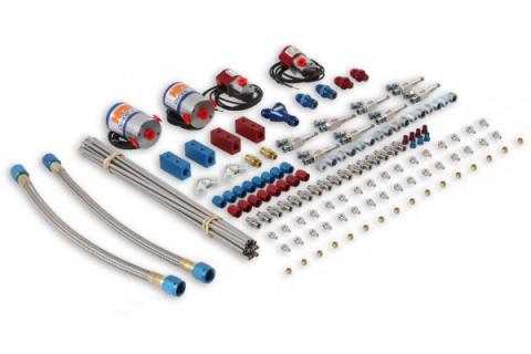 Pro Race Fogger Professional Nitrous System Pro Race Fogger Professional Nitrous System V8 Systems W/Stainless Soft Plume Nozzles Without Bottle NOS