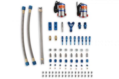 Dry Professional Nitrous System V8 Systems W/Fan Spray Nozzles Without Bottle NOS