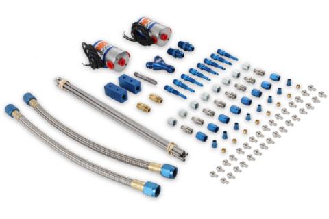 Dry Professional Nitrous System V8 Systems W/Fan Spray Nozzles Without Bottle NOS