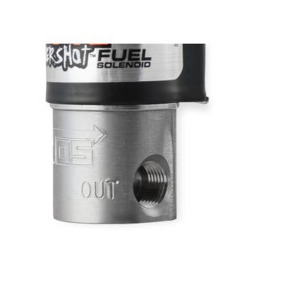 Powershot Wet Nitrous System For 4150 4-Barrel Carburetor Black Fits Holley 4150 And Carter Afb (Late) Fixed 125 Hp Includes Black 10 Lb Bottle NOS