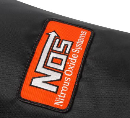 Nitrous Bottle Blanket Black 7 Diameter Black Bottle Blanket With Velcro Closure. For 10 Lb Nitrous Bottles NOS