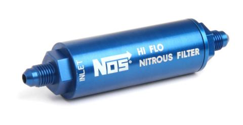 Nitrous Filter High Pressure Nitrous Filter High Pressure -4An X -4An In-Line Billet Aluminum (140 Micron) NOS