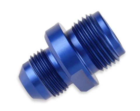 In-Line Hi-Flow Nitrous Filter 6An Blue High Pressure Nitrous Filter -6An X -6An In-Line Billet Aluminum (140 Micron) NOS