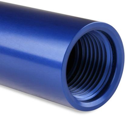 In-Line Hi-Flow Nitrous Filter 6An Blue High Pressure Nitrous Filter -6An X -6An In-Line Billet Aluminum (140 Micron) NOS