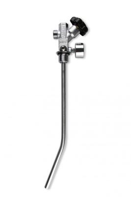 10 Lb. Bottle Super Hi-Flow Valve Assembly With Siphon Tube And Blue Gauge NOS