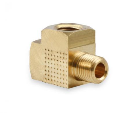 Brass Adapter T Fitting 1/8 Npt Female 1/8 Npt Male 1/8 Npt Female NOS