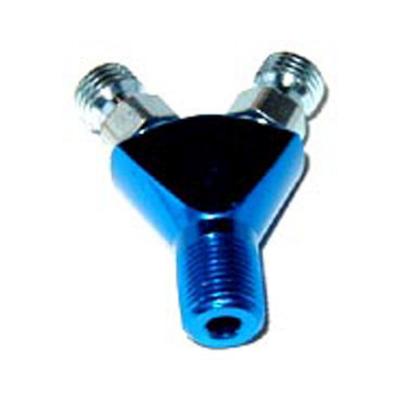 Specialty Y Fitting Specialty Y Fitting Flare Jet To 1/8 Npt Blue NOS