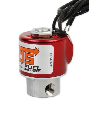 Fuel Solenoid Red Cheater Fuel Solenoid NOS