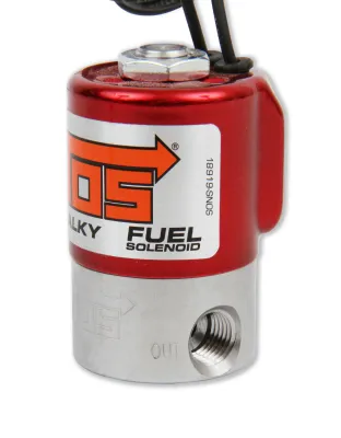 Fuel Solenoid Red Alky Fuel Solenoid NOS