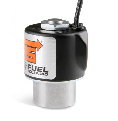 Fuel Solenoid Black Pro Race Fuel Solenoid W/ Bottom Exit NOS