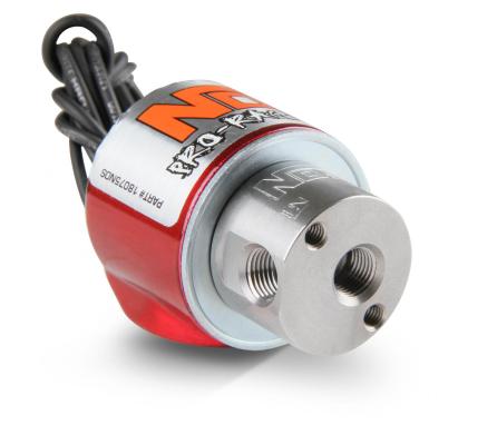 Fuel Solenoid Red Pro Race Fuel Solenoid W/ Bottom Exit NOS