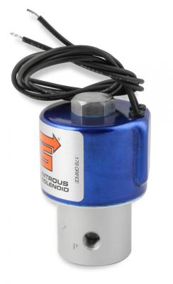 Nitrous Solenoid Blue Tc178 High Flow Nitrous Solenoid With A 0.178 Outlet Orifice And Aluminum Base NOS