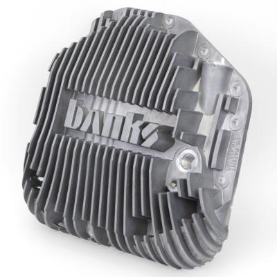 Ram-Air Differential Cover Kit Natural Aluminum w/Hardware for 17-24 Ford F250 HD Tow Pkg and F350 SRW with Dana M275 Rear Axle Banks Power