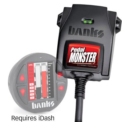 PedalMonster Throttle Sensitivity Booster for use with existing iDash and/or Derringer for 07-19 Ram 2500/3500 11-20 Ford F-Series 6.7L Banks Power
