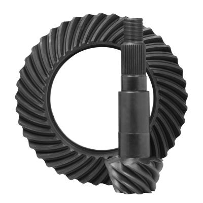 High Performance Ring &amp; Pinion Gear Set For D80 Rear 4.56 Ratio Thick Gear High Performance Replacement Ring &amp; Pinion Gear Set Dana 80 4.56 Thick D80 4.56 Thick R&amp;P (Fits 3.73 &amp; Down Case) Yukon Gear