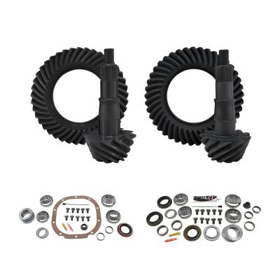 Re-Gear &amp; Installation Kit Ford 8.8 Inch 2000-2008 F150 4.56 Ratio Fr&amp;Rr 00-'08 Ford F150 W/8.8 Rear (3.25 Inch Bearing Od) 4.56 Complete Gear Package F/R R&amp;Ps &amp; Master Kits Yukon Gear