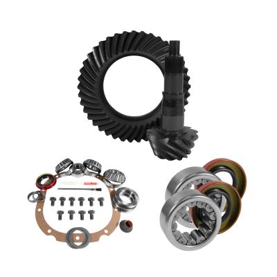 8.8 Inch Ford 3.73 Rear Ring &amp; Pinion Install Kit 2.99 Inch OD Axle Bearings &amp; Seals 8.8 Inch Ford 3.73 Rear R&amp;P Gear/ Install Kit Package W/ Ak 1561 (2.985 Inch Od) '10&amp;Dwn F150&amp; Suv W/O Irs Yukon Gear