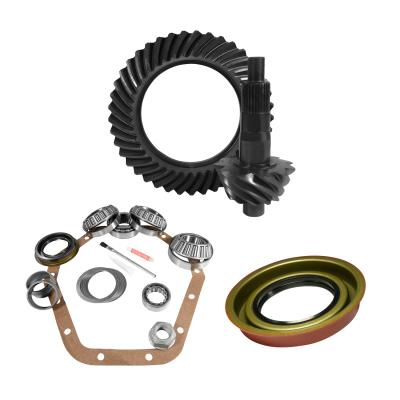 10.5 Inch GM 14 Bolt 4.56 Rear Ring &amp; Pinion And Install Kit 14T 10.5 Inch GM 4.56 Rear R&amp;P Gear/ Install Kit Package '99-'10 GM Trk &amp; Suv Yukon Gear