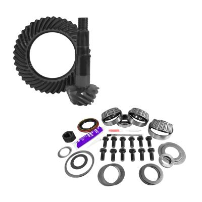 11.25 Inch Dana 80 3.54 Rear Ring &amp; Pinion Install Kit 4.125 Inch OD Head Bearing D80/ 11.25 Inch Dana 3.54 Rear R&amp;P Gear/ Install Kit Package 4.125 Inch OD Head Bearing Yukon Gear