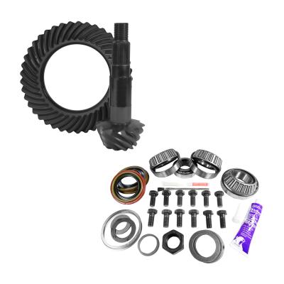 11.25 Inch Dana 80 3.54 Rear Ring &amp; Pinion Install Kit 4.375 Inch OD Head Bearing D80/ 11.25 Inch Dana 3.54 Rear R&amp;P Gear/ Install Kit Package 4.375 Inch OD Head Bearing Yukon Gear
