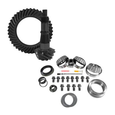 9.5 Inch GM 4.11 Rear Ring &amp; Pinion Install Kit Axle Bearings &amp; Seals 9.5 Inch GM 4.11 Rear R&amp;P Gear/ Install Kit Package W/ Axle Bearings &amp; Seals '2014+ 1/2 Ton Trk &amp; Suv Yukon Gear