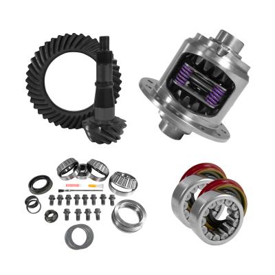 9.5 Inch GM 4.11 Rear Ring &amp; Pinion Install Kit 33 Spline Posi Axle Bearing &amp; Seals 9.5 Inch GM 4.11 Rear R&amp;P Gear/ Install Kit Package W/ Posi &amp; Ak C10 '2014+ 1/2 Ton Trk &amp; Suv Yukon Gear