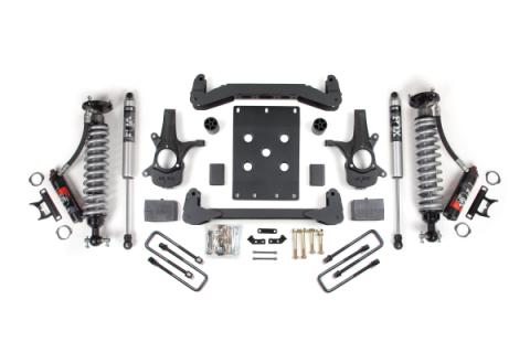 4 Inch Lift Kit FOX 2.0 Performance Elite 5 Inch Block Lift Coil-Over 07-13 Silverado/Sierra 1500 2WD BDS Suspension