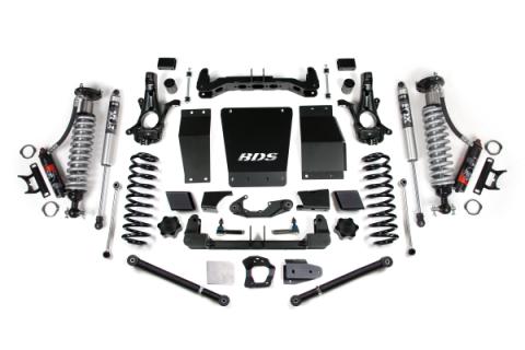 6 Inch Lift Kit FOX 2.5 Performance Elite Coil-Over Aluminum Stamped Steel 15-19 Suburban, Tahoe, Yukon/XL 1500 4WD
