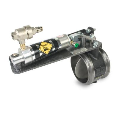 Exhaust Brake Universal 3.0 Inch Remote Mount Air Actuated c/w Air Compressor BD Diesel