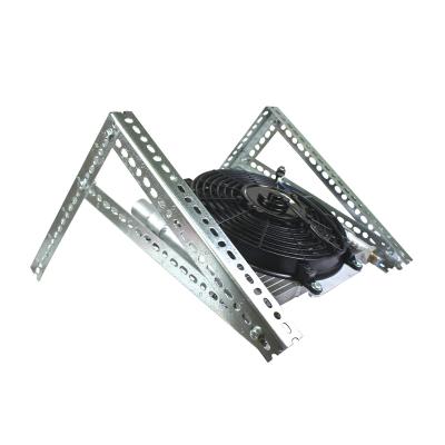 Xtrude Transmission Cooler with Fan Complete Kit for 5/16in Lines (Silverado/Sierra/Ford) BD Diesel