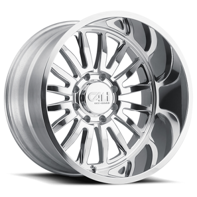 Cast Aluminum Wheels Summit 9110 PO 22x12 Milled Spokes Polished 8 On 180 Bolt Pattern -51 Offset Cali Offroad Wheels