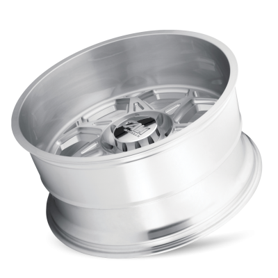 Cast Aluminum Wheels Sevenfold 9111 SL 20x12 Brushed Brushed Silver 6 On 139.7 Bolt Pattern -51 Offset Cali Offroad Wheels