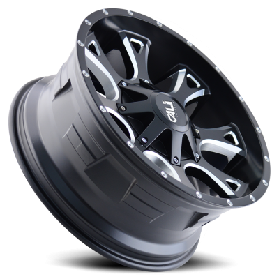 Cast Aluminum Wheels Anarchy 9103 SB 20x9 Milled Spokes Satin Black 5 On 139.7/5 On150 Bolt Pattern 18 Offset Cali Offroad Wheels