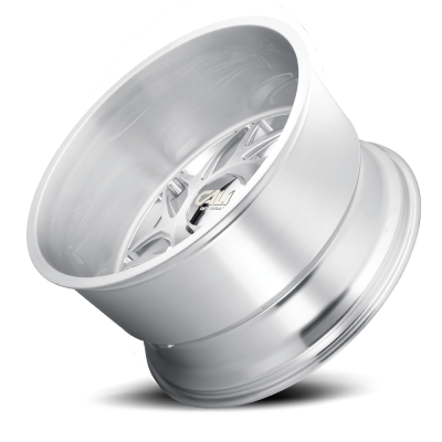 Cast Aluminum Wheels Gemini 9112 SL 24x14 Brushed 8 On 165.1 Bolt Pattern -76 Offset Cali Offroad Wheels