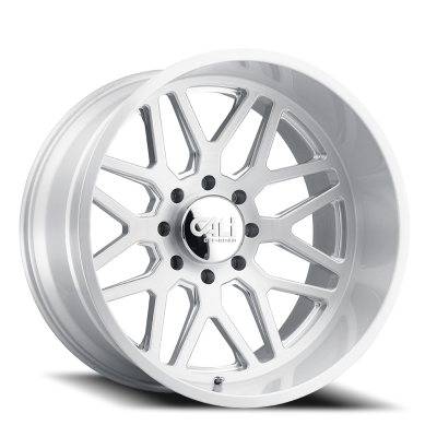 Cast Aluminum Wheels Invader 9115 BGC 20x10 Brushed Brushed 6 On 139.7 Bolt Pattern -25 Offset Cali Offroad Wheels